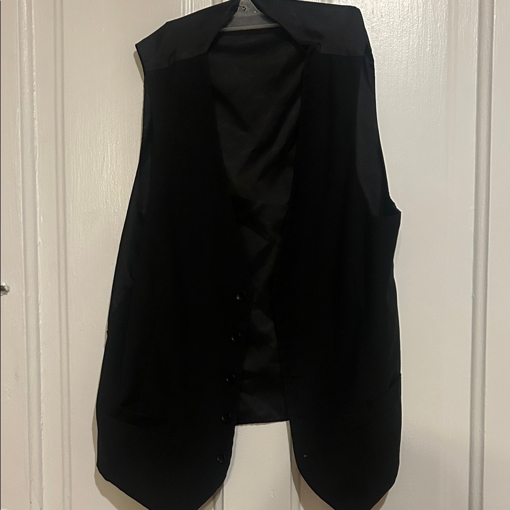 Classic Black Men's Dress Vest